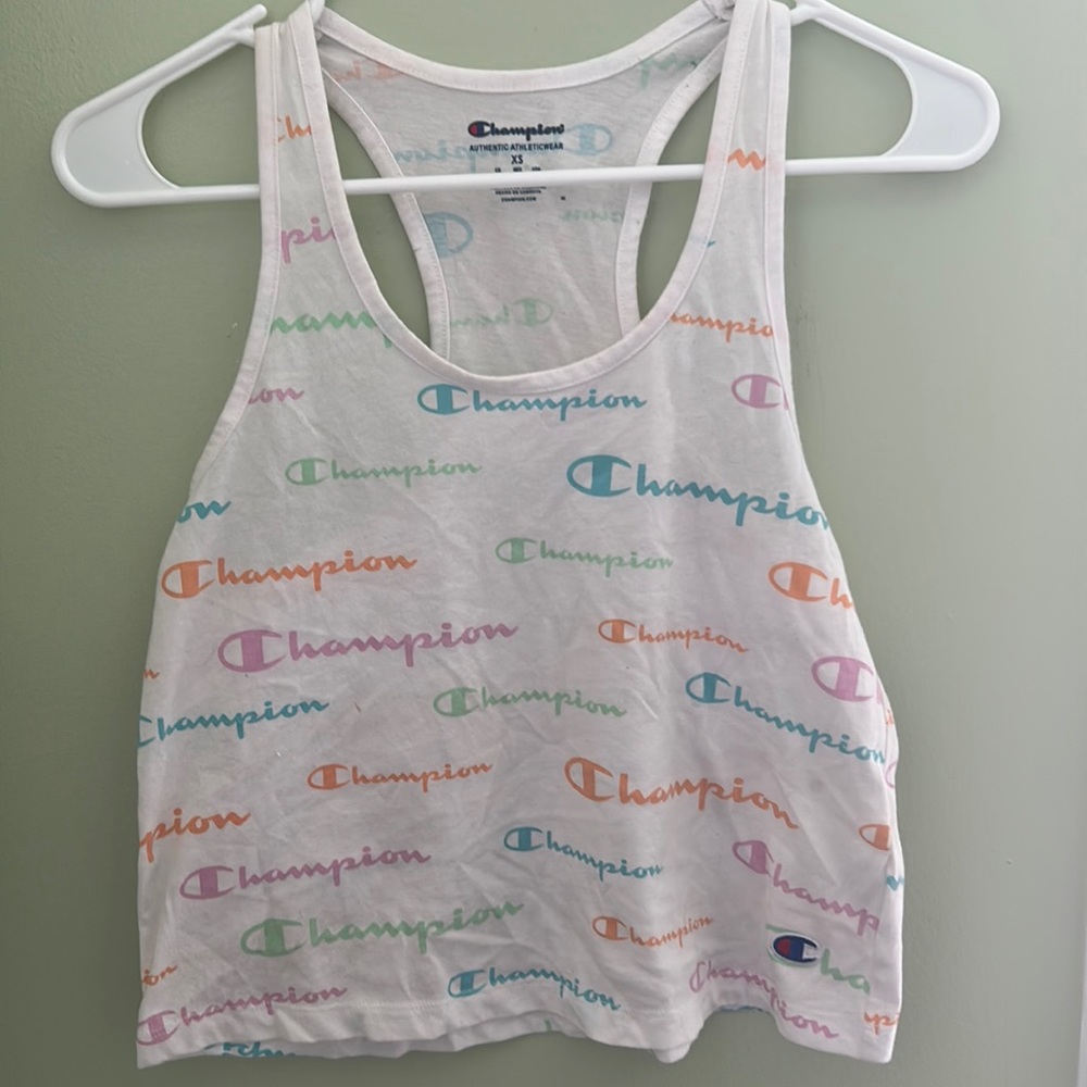 Champion loose fitting razor back tank
